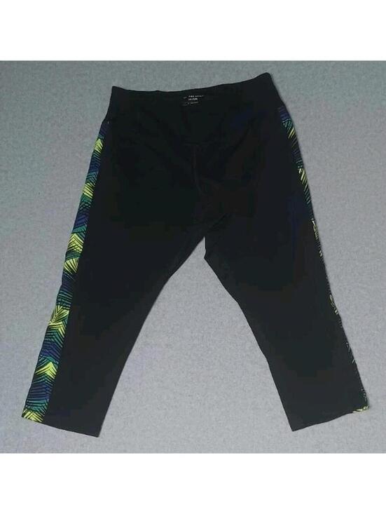 tek gear Pants - Tek Gear Dry Tek Capris Leggings Womens Size Small Black Blue And Green...